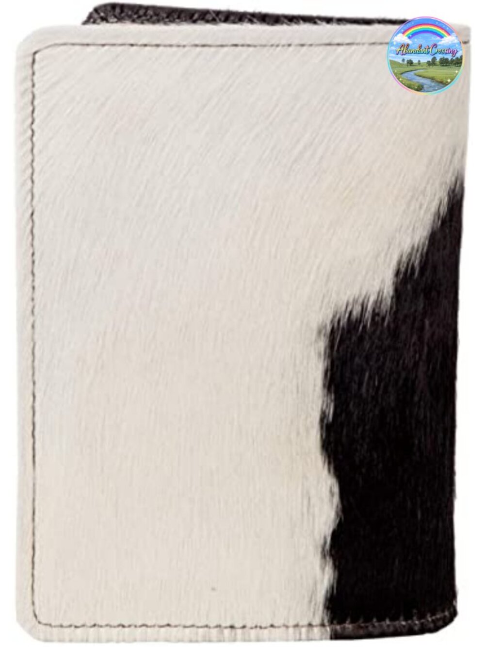Magnetic Wallet for Women Cowhide Leather RFID Passport Case